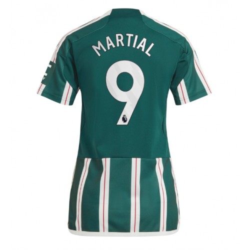 Ženski Nogometni dresi Manchester United Anthony Martial #9 Gostujoči 2023-24 Kratek Rokav